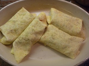 Enchilada rolled